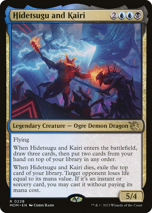 Hidetsugu and Kairi [March of the Machine] Foil