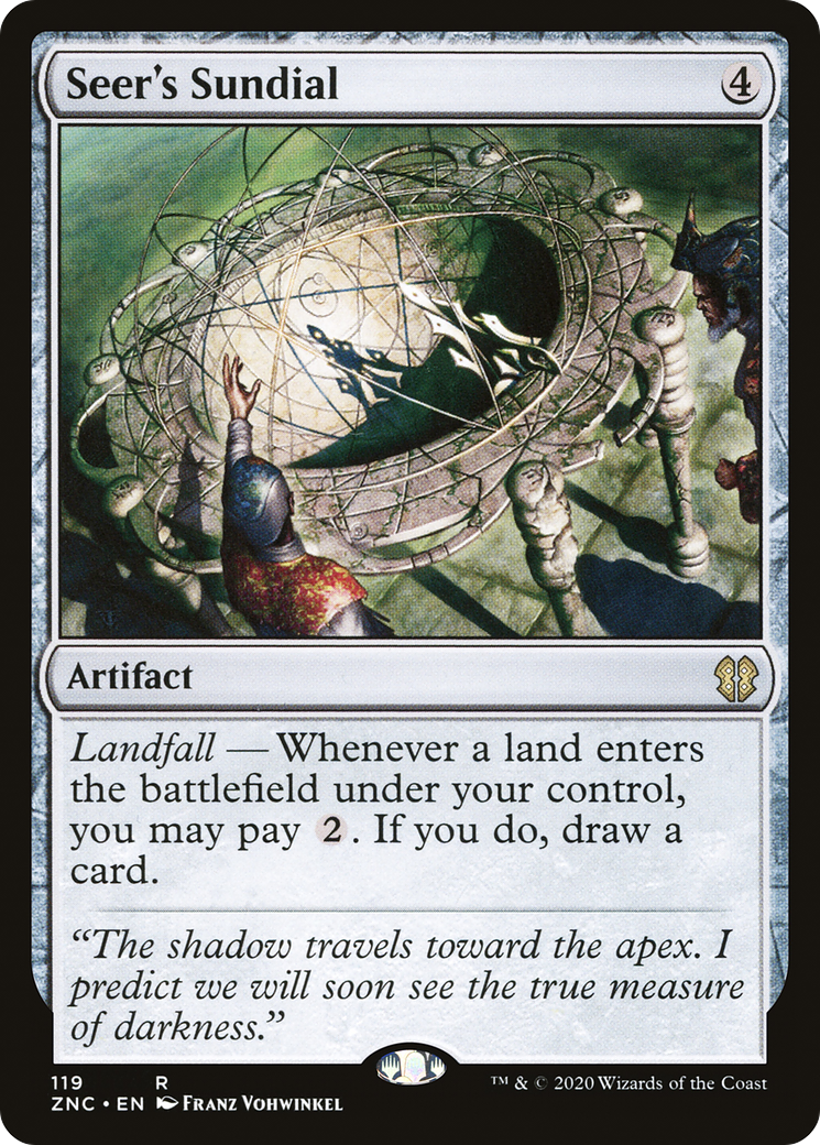 Seer's Sundial [Zendikar Rising Commander] | Silver Goblin