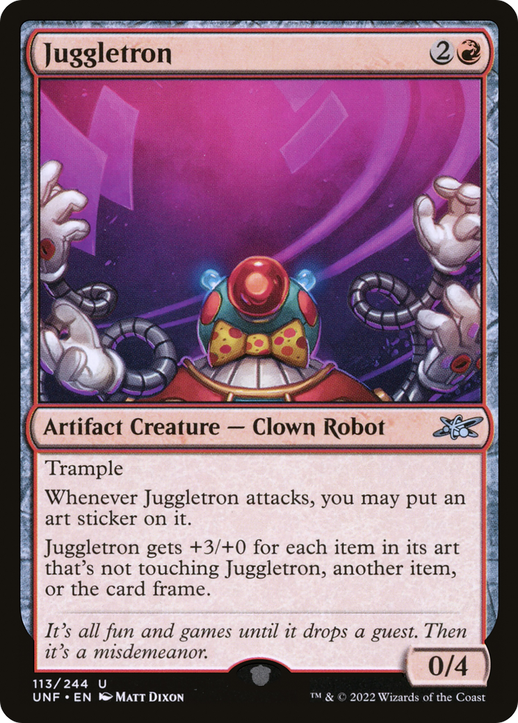 Juggletron (113) Foil - Unfinity