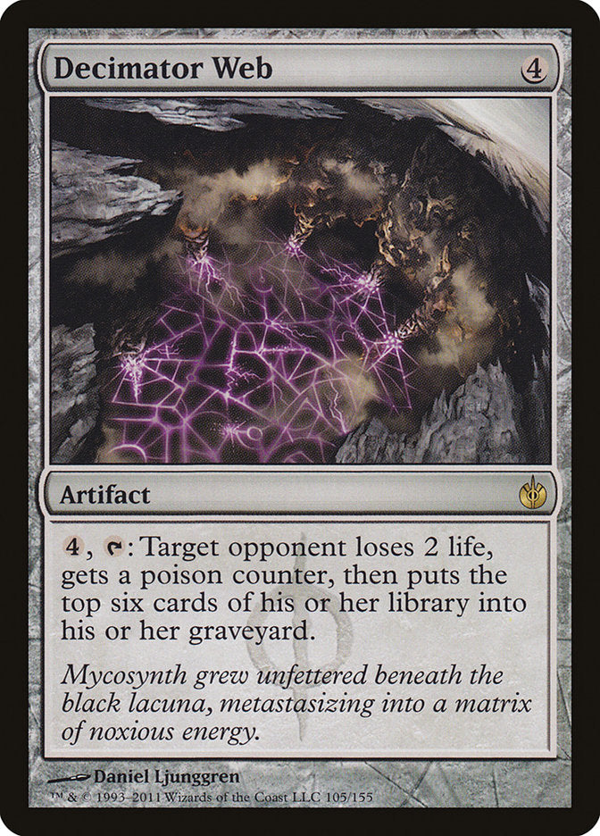 Decimator Web [Mirrodin Besieged] | Silver Goblin