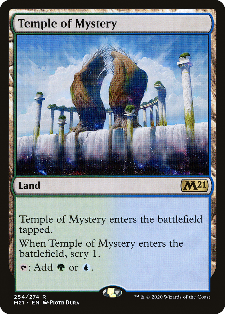 Temple of Mystery (254) Foil - Core Set 2021