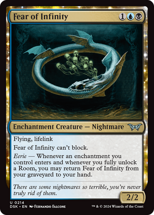 Fear of Infinity [Duskmourn: House of Horror] Foil