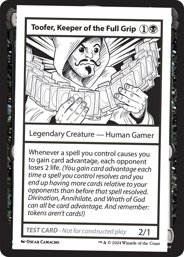 Toofer, Keeper of the Full Grip [Mystery Booster 2 Playtest Cards] | Silver Goblin