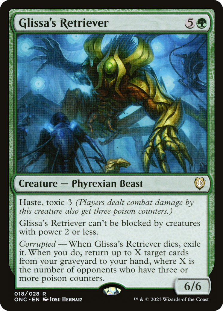 Glissa's Retriever (018) - Phyrexia: All Will Be One Commander