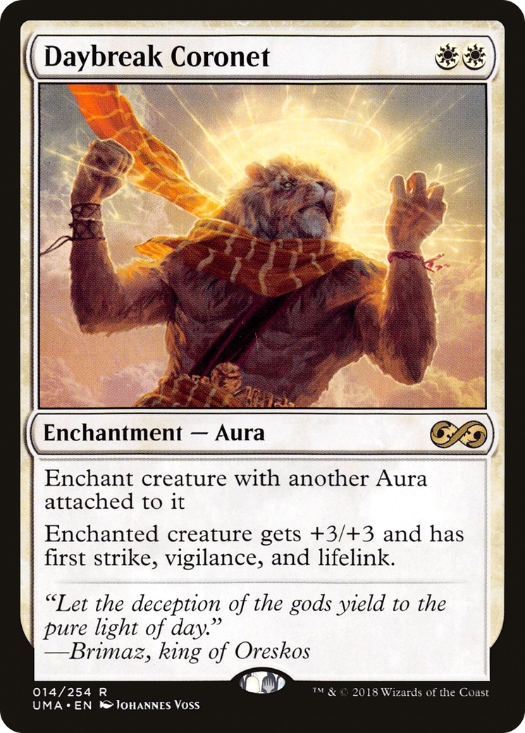 Daybreak Coronet (014) Foil - Ultimate Masters