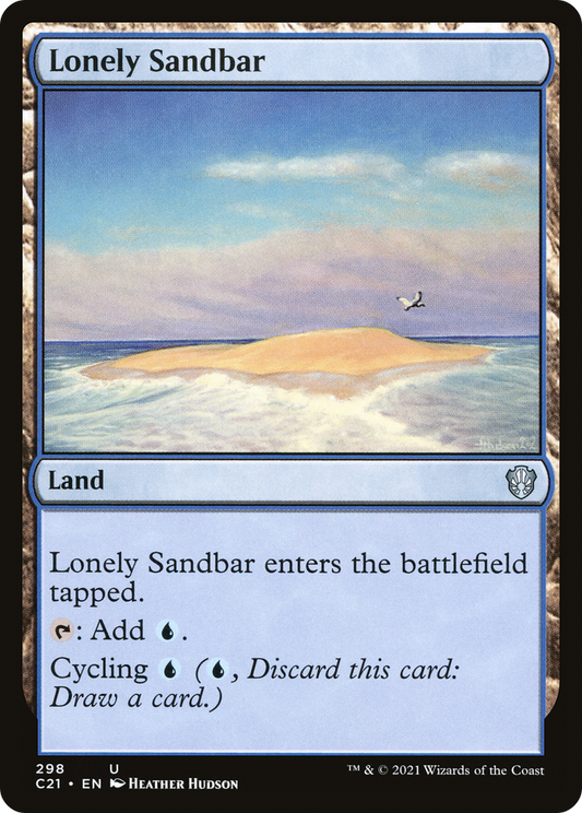 Lonely Sandbar (298) - Commander 2021