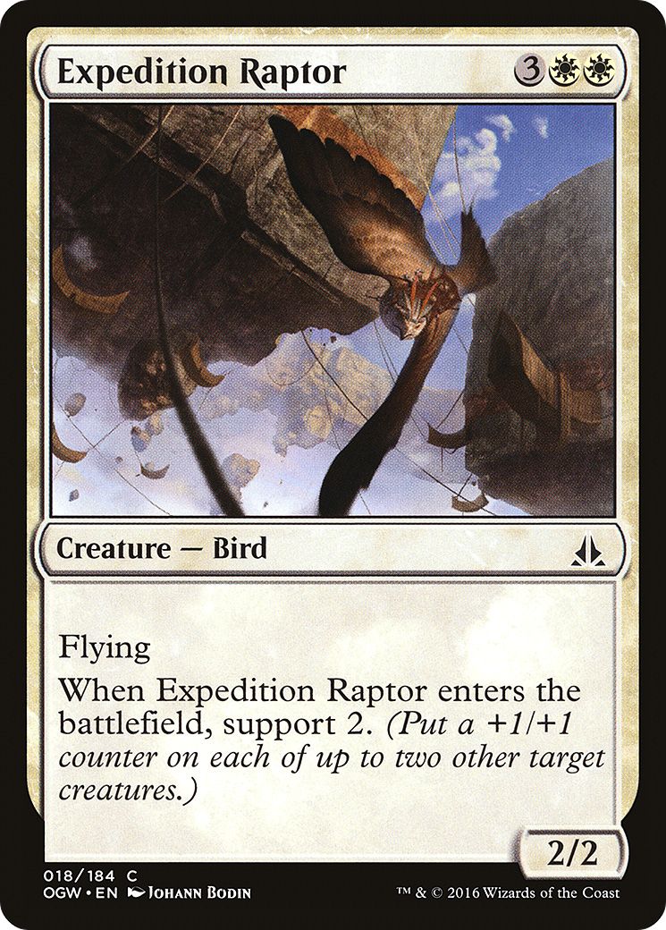Expedition Raptor (018) Foil - Oath of the Gatewatch