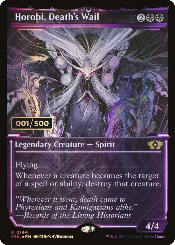 Horobi, Death's Wail (Showcase) (144z) Foil - Multiverse Legends