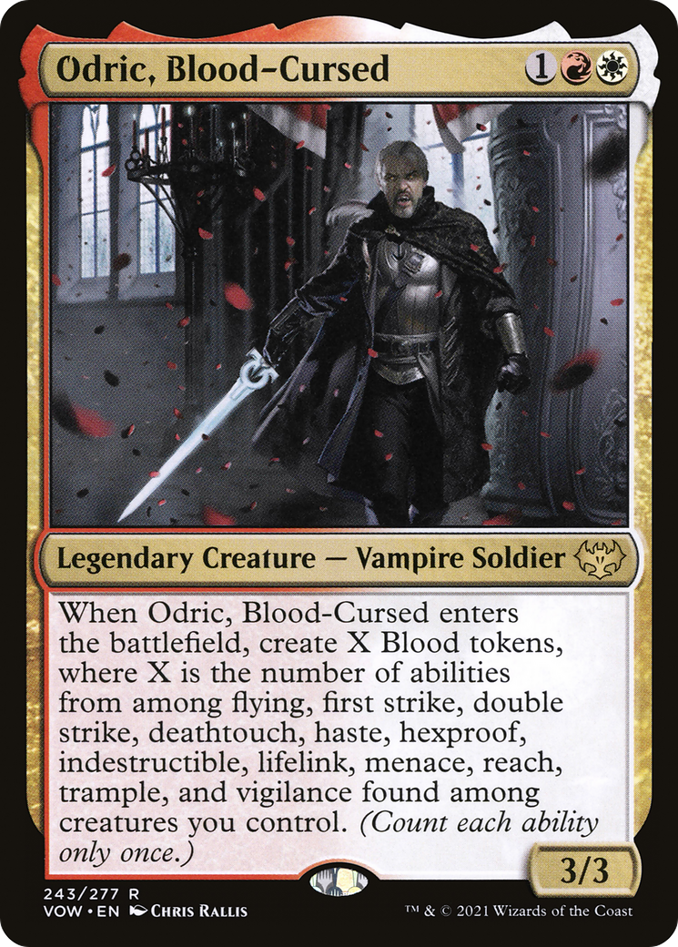 Odric, Blood-Cursed (243) Foil - Innistrad: Crimson Vow
