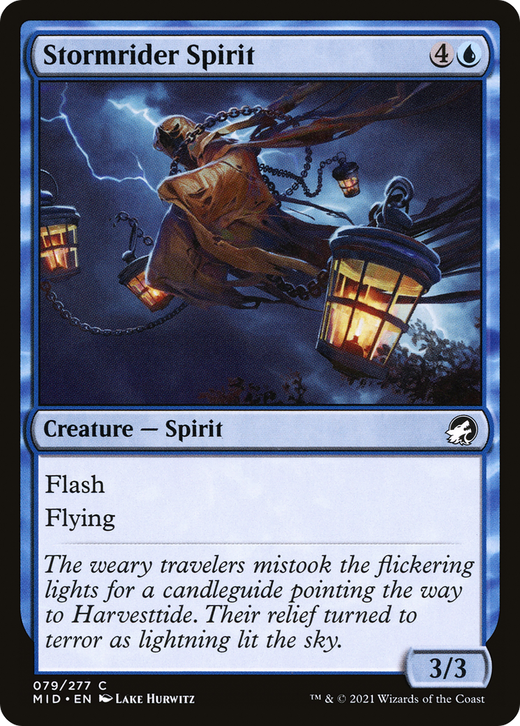 Stormrider Spirit (079) Foil - Innistrad: Midnight Hunt