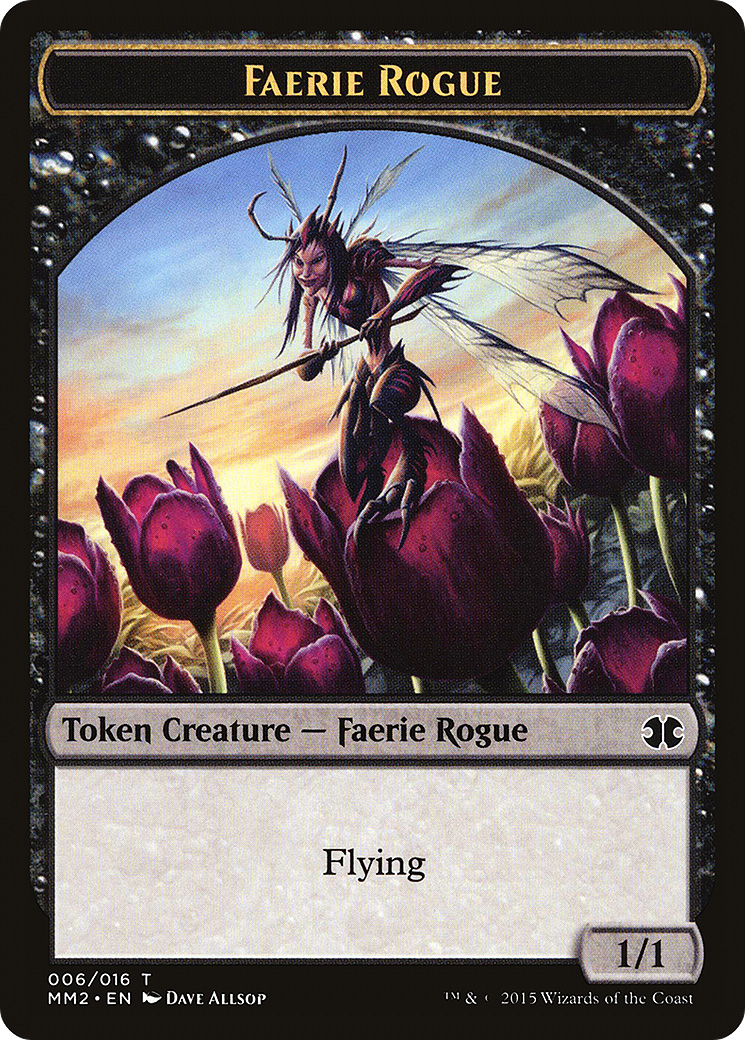 Faerie Rogue Token [Modern Masters 2015 Tokens] | Silver Goblin