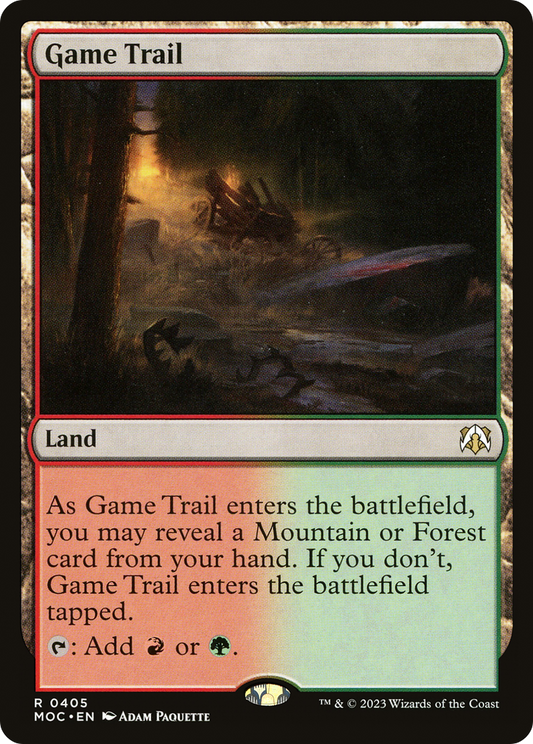 Game Trail (405) - March of the Machine Commander
