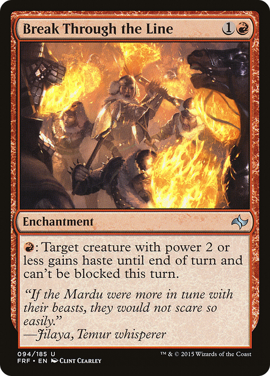 Break Through the Line (094) - Fate Reforged
