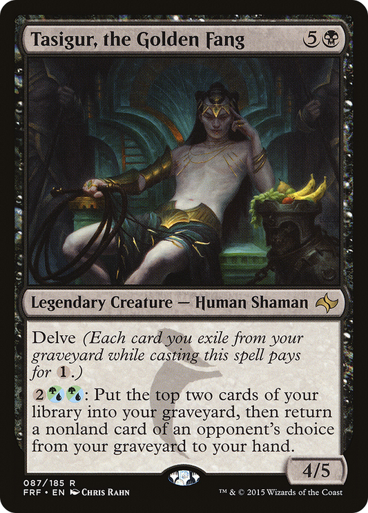 Tasigur, the Golden Fang (087) Foil - Fate Reforged