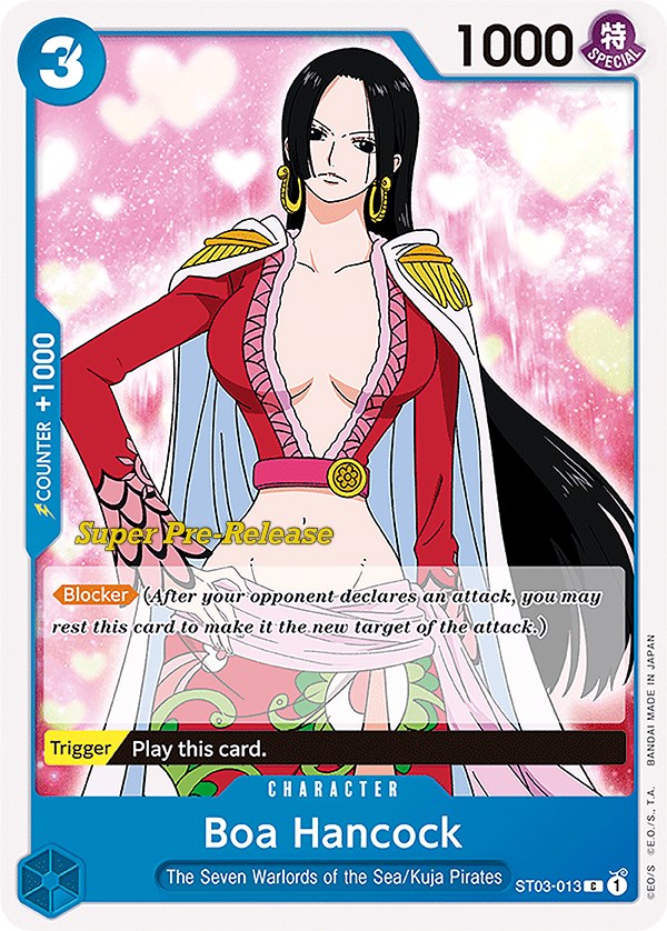 Boa Hancock [Super Pre-Release Starter Deck: The Seven Warlords of the Sea] | Silver Goblin