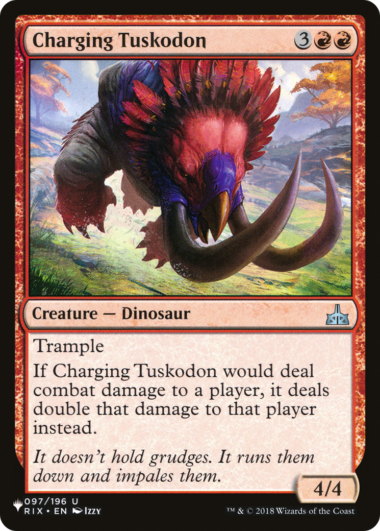 Charging Tuskodon [The List] | Silver Goblin