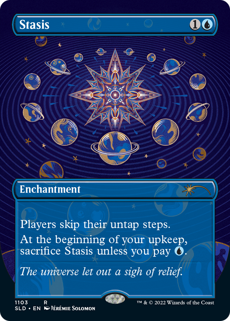 Stasis (Borderless) [Secret Lair Drop Series] | Silver Goblin