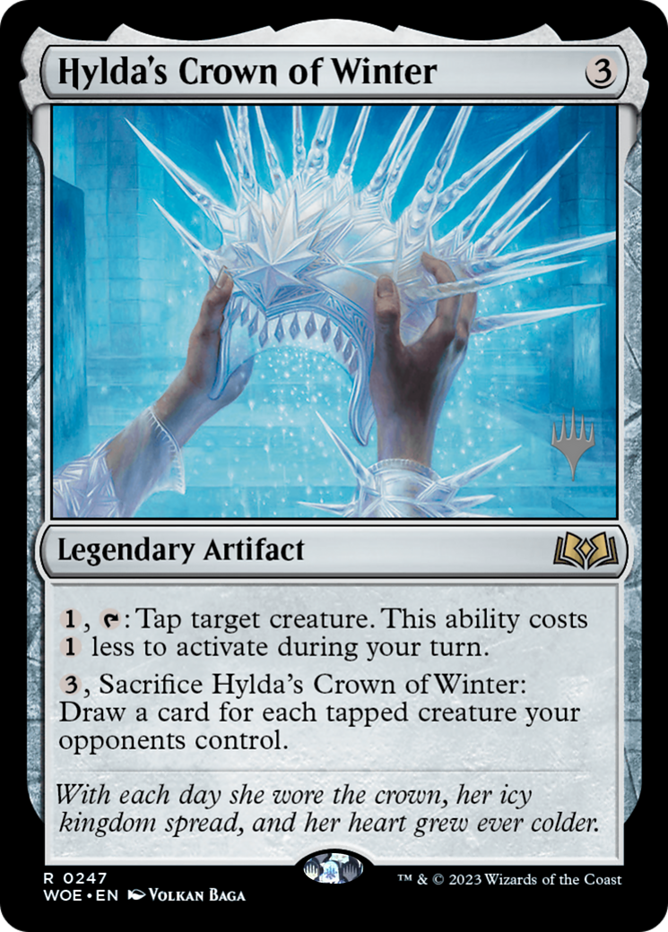 Hylda's Crown of Winter (247p) - Wilds of Eldraine Promos