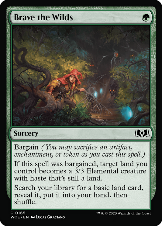 Brave the Wilds (165) Foil - Wilds of Eldraine