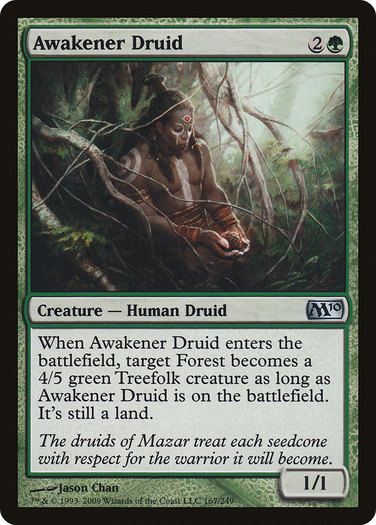 Awakener Druid (167) Foil - Magic 2010