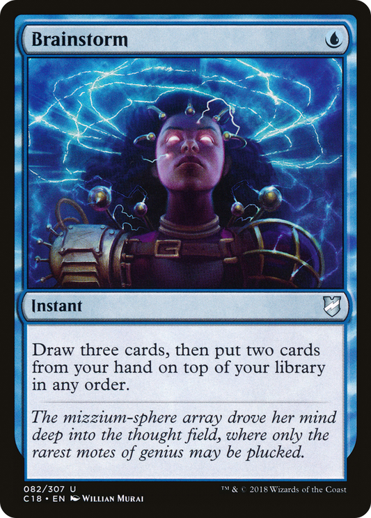 Brainstorm (082) - Commander 2018