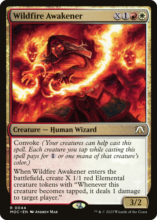 Wildfire Awakener (044) - March of the Machine Commander