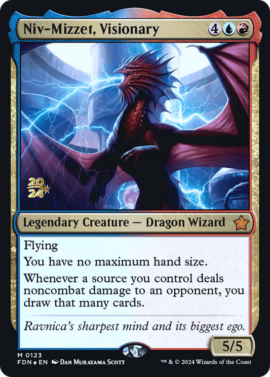 Niv-Mizzet, Visionary Foil (123S)