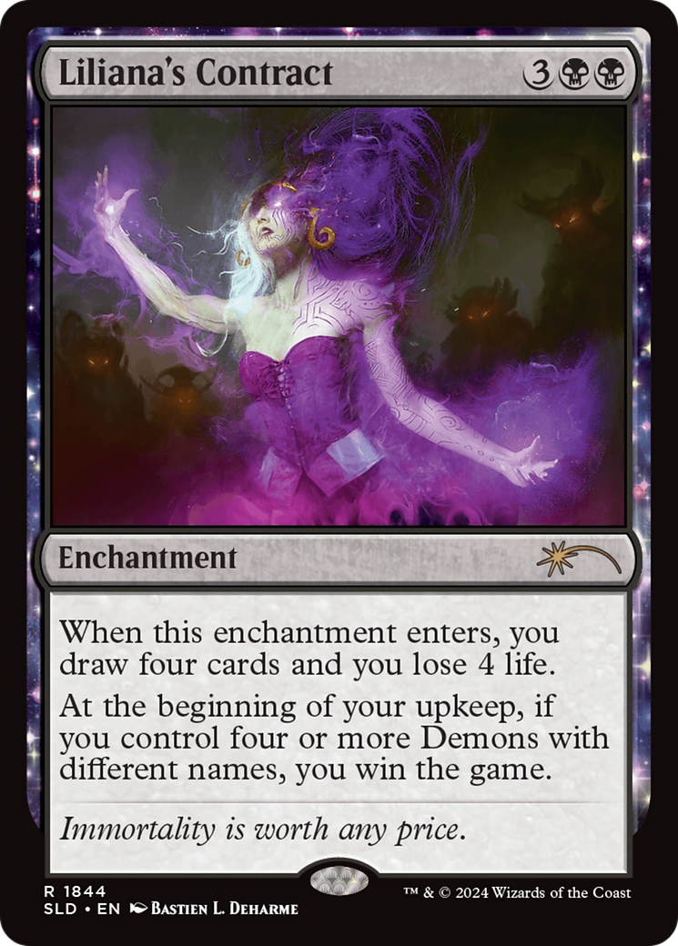 Liliana's Contract (1844) - Secret Lair Drop