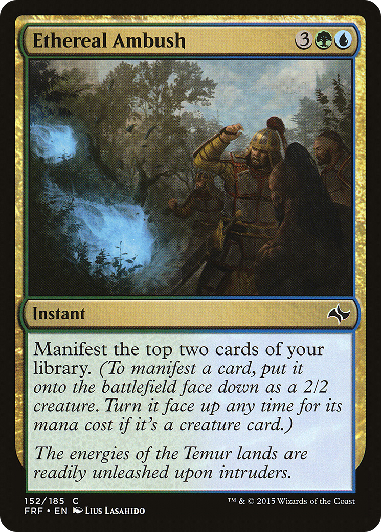 Ethereal Ambush (152) Foil - Fate Reforged