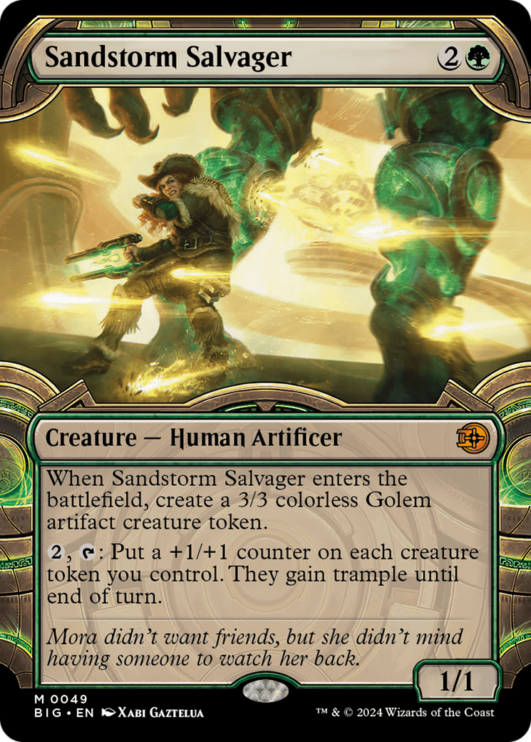 Sandstorm Salvager (Showcase) (049) Foil - The Big Score