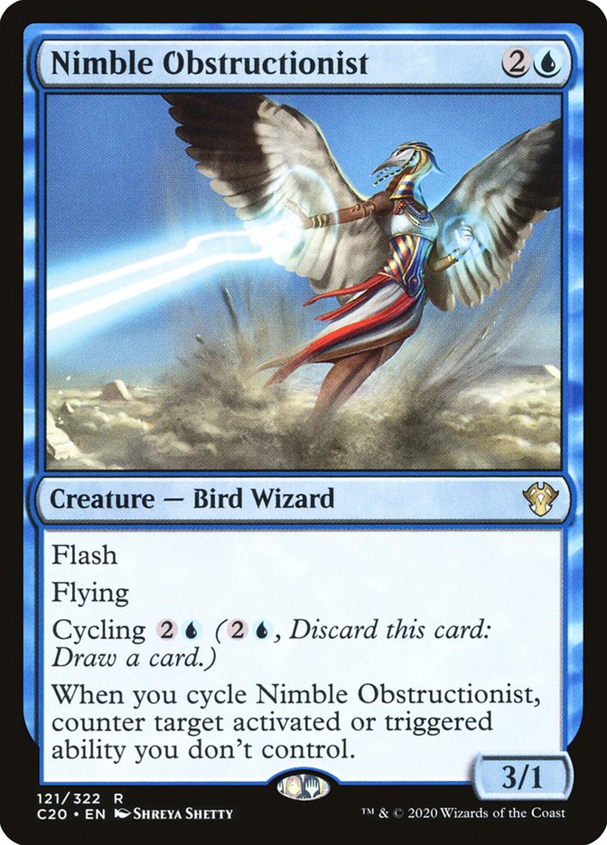 Nimble Obstructionist [Commander 2020] | Silver Goblin