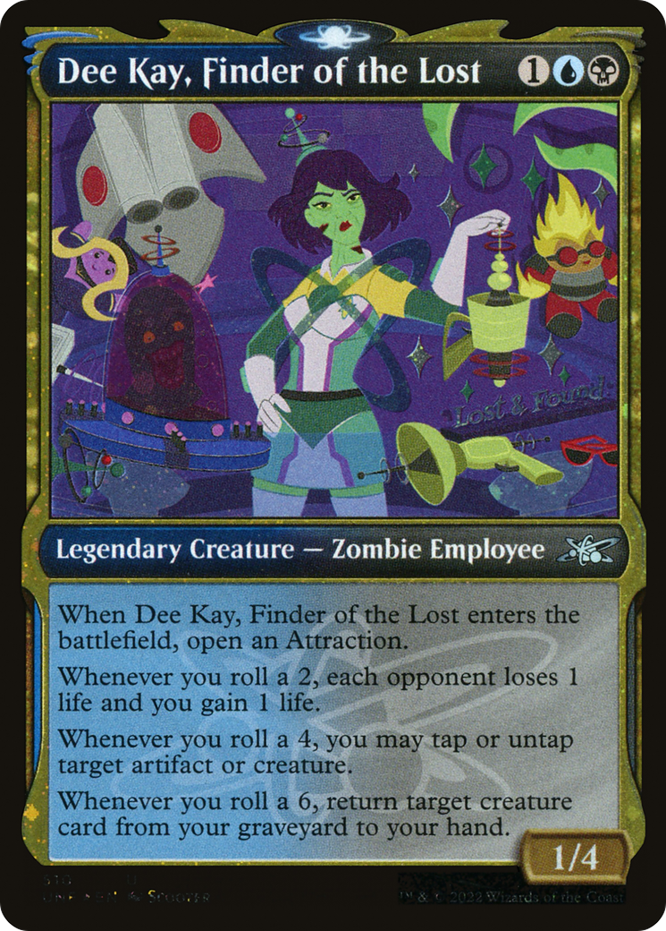 Dee Kay, Finder of the Lost (Showcase) (510) Foil - Unfinity
