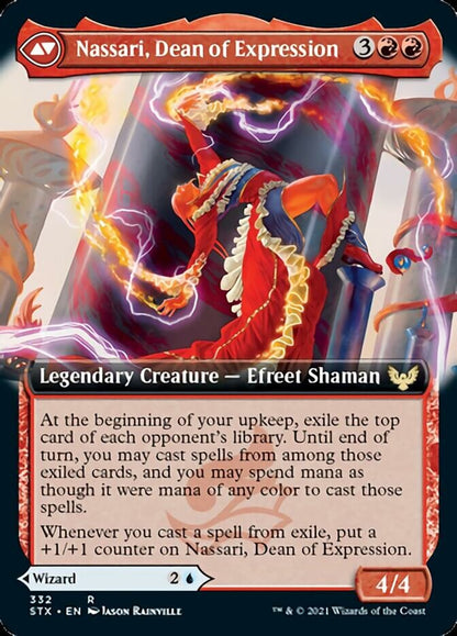 Uvilda, Dean of Perfection (Extended Art) (332) - Strixhaven: School of Mages