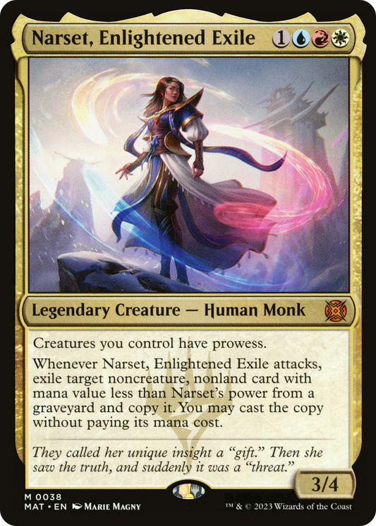 Narset, Enlightened Exile (038) - March of the Machine: The Aftermath