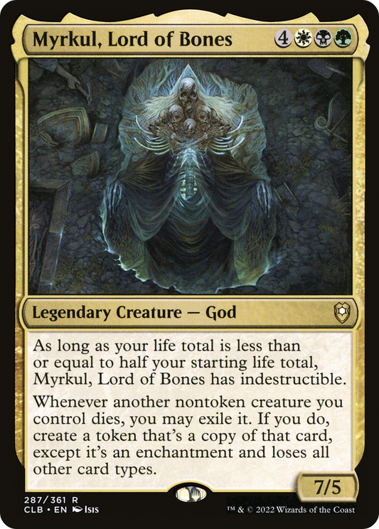 Myrkul, Lord of Bones (287) - Commander Legends: Battle for Baldur's Gate