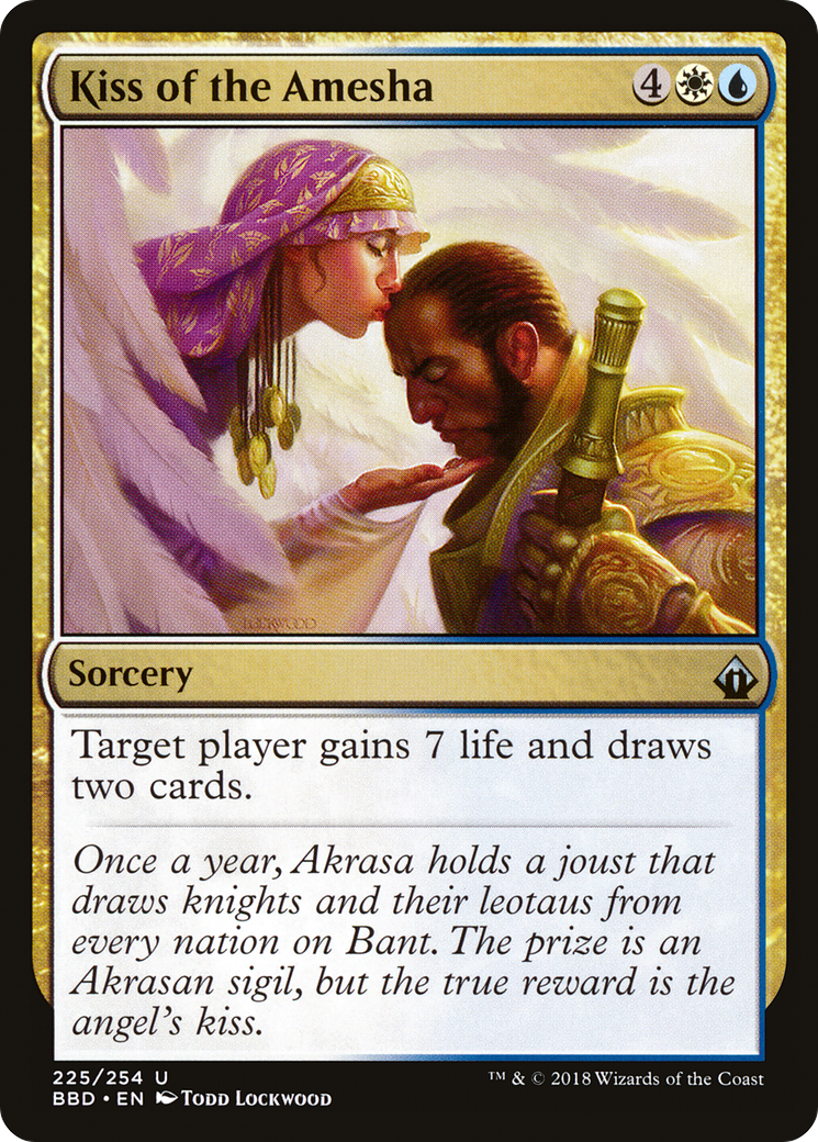 Kiss of the Amesha (225) Foil - Battlebond