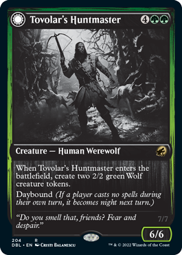 Tovolar's Huntmaster (204) Foil - Innistrad: Double Feature