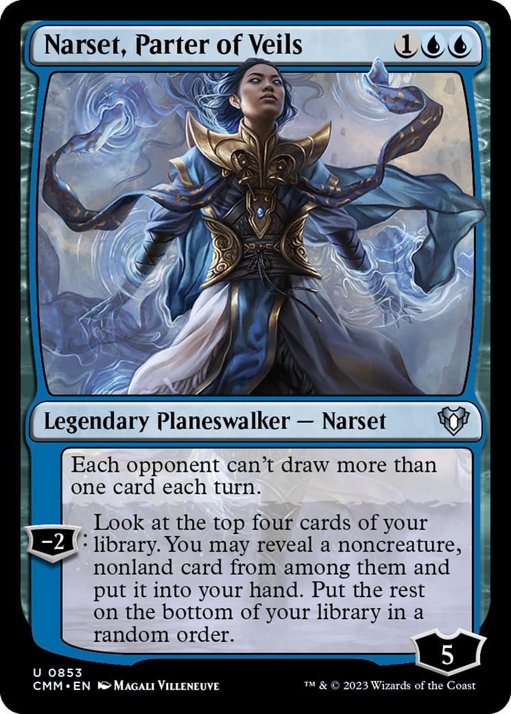 Narset, Parter of Veils [Commander Masters] | Silver Goblin