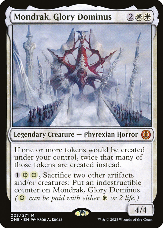 Mondrak, Glory Dominus [Phyrexia: All Will Be One] Foil