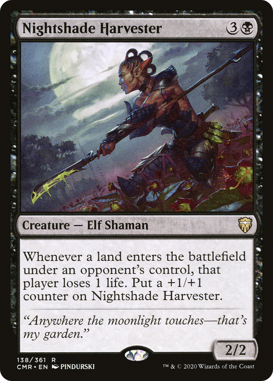 Nightshade Harvester (138) - Commander Legends