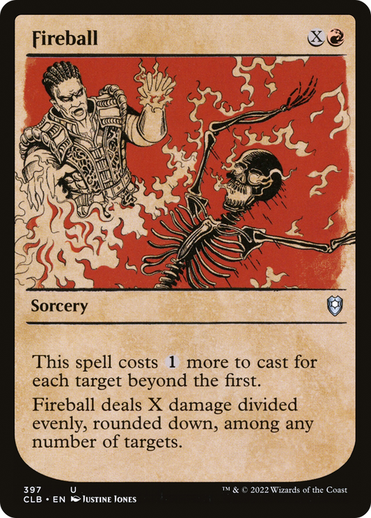 Fireball (Showcase) (397) - Commander Legends: Battle for Baldur's Gate