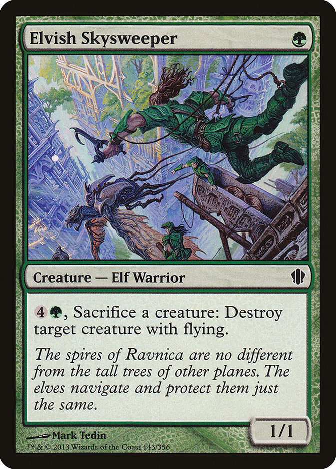 Elvish Skysweeper [Commander 2013] | Silver Goblin