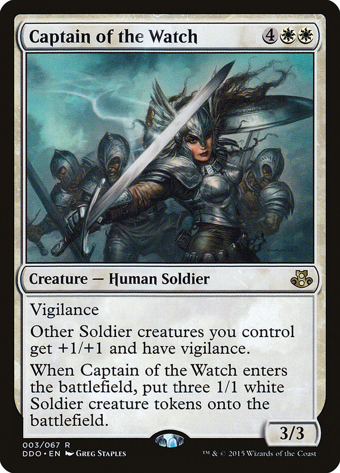 Captain of the Watch [Duel Decks: Elspeth vs. Kiora] | Silver Goblin