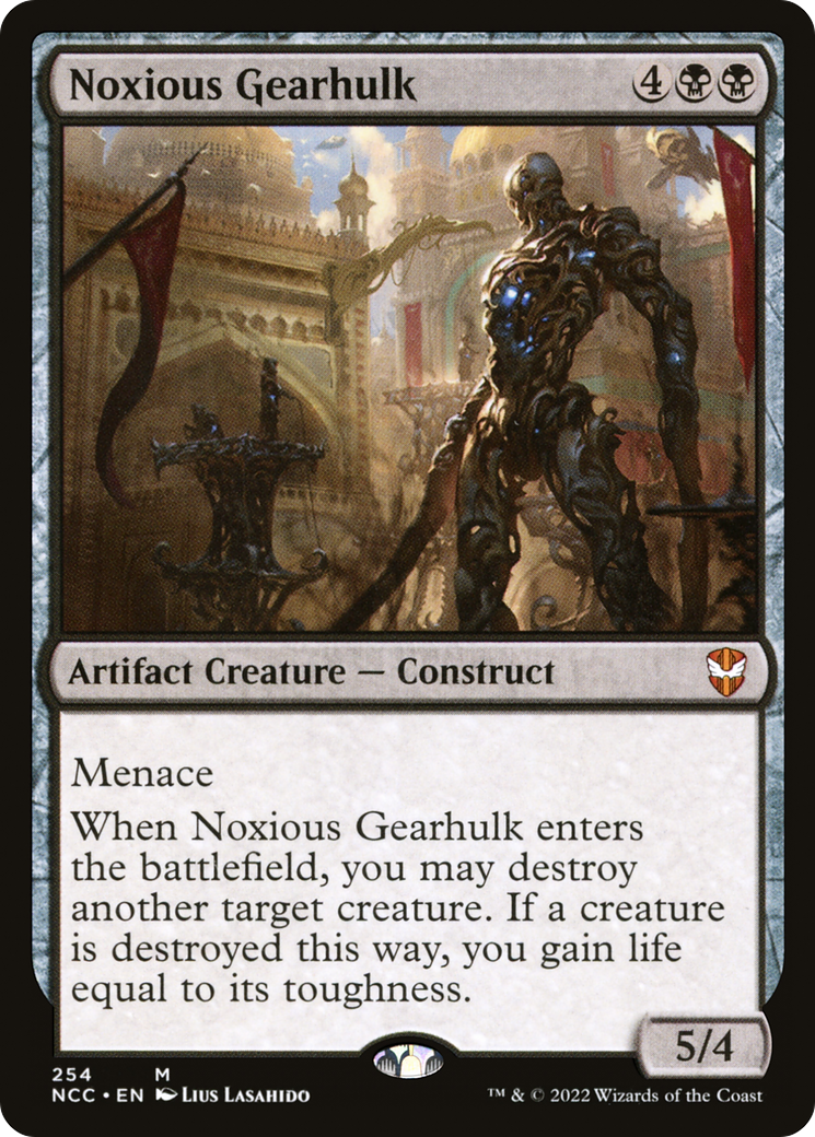 Noxious Gearhulk [Streets of New Capenna Commander]