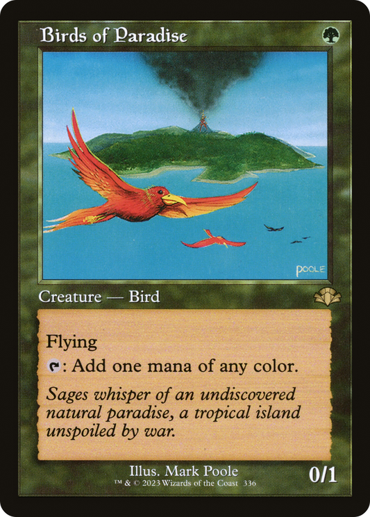 Birds of Paradise (Retro) [Dominaria Remastered] Foil