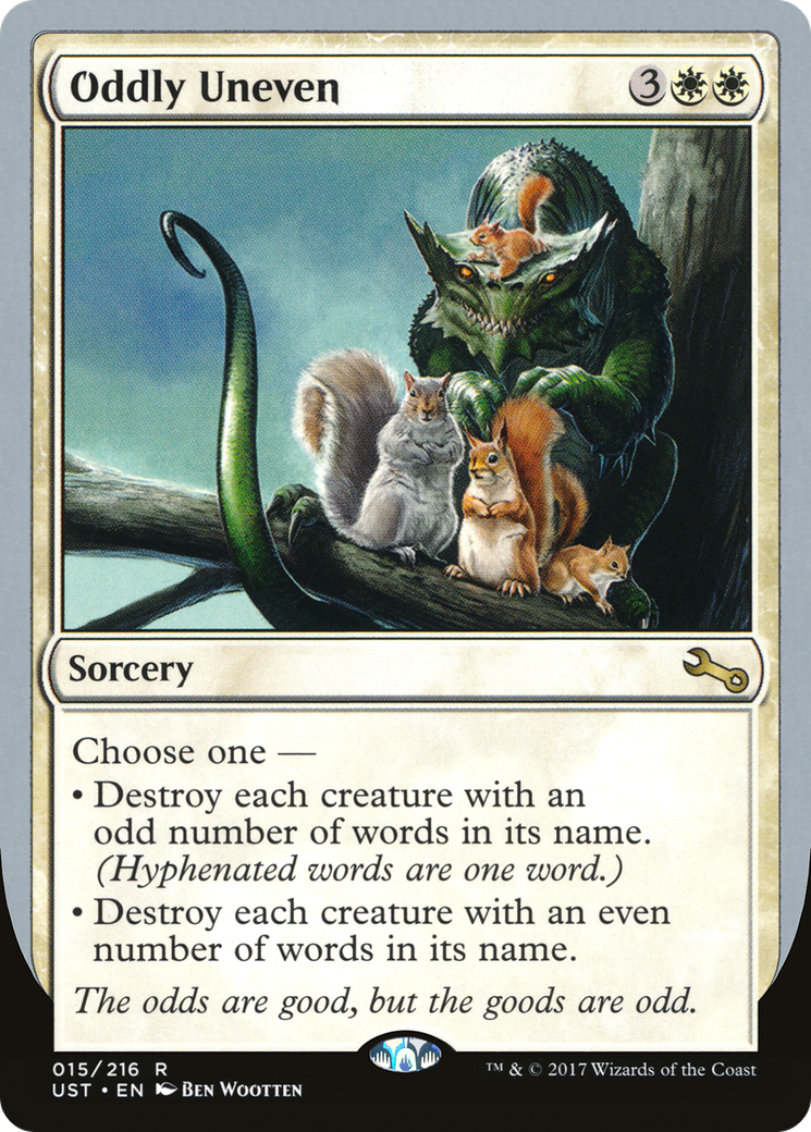 Oddly Uneven (015) - Unstable