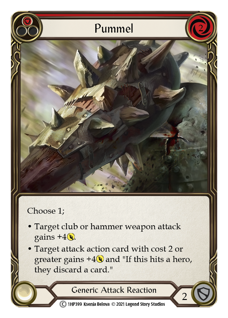 Pummel (Red) [1HP399] (History Pack 1) | Silver Goblin