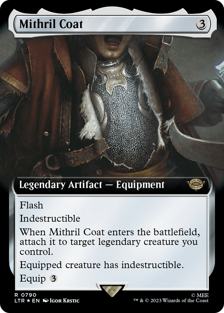 Mithril Coat (Extended Art) (790) Foil - The Lord of the Rings: Tales of Middle-earth