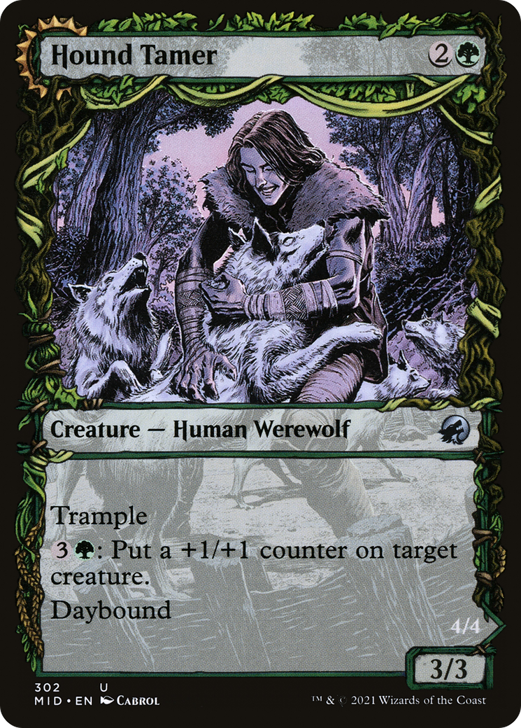 Hound Tamer (Showcase) (302) Foil - Innistrad: Midnight Hunt