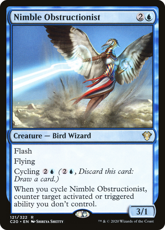 Nimble Obstructionist (121) - Commander 2020